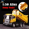 Huina 1: 40/50/60 Diecasts Toy Vehicles Backhoe Loader Cars Trucks Dump Truck Bulldozer Model Excavator Toys Collectables Gifts