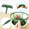 10 -stcs Plantondersteuning Paalstandaard voor bloemen Semicircle Greenhouses Regeling Fixerende staafhouder Orchard Garden Bonsai Gereedschap