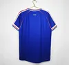 Retro Jersey 1998 Word Cup Version rétro Soccer Jersey Shirt Home Football Football Uniforme Football Jersey