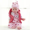 4,7 kg Reborn Baby Dolls Full Body Silicone Smile Girl Model Toy Soft Accompagit Doll for Friend 57cm Hand Muck Poupée apaisante