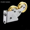 2pcs/Lot Home Parning Door Door Double Wheel Bulley Doors and Windows Roller Heavy Bearing Purniture Hardware