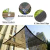 3Pin Black Sunshade Net Shading 45% Succulent Plant Sun Shed Fence Privacy Mesh Flower Greenhouse Shade Cover Outdoor Anti-UV