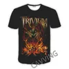 Cavving 3D drukowane Trivium Band Casual T-Shirts Hip Hop T koszule Harajuku Style Tops Ubranie dla mężczyzn/kobiet H02