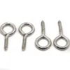 Nickel Eye Screw Bolt Hook Eye DIY Rope Accessories Wood Screws Jewellery Accessories 0# 1# 2# 3# 4# 5# 6# 8# 10# 12# 14#