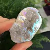 Natural Quartz Crystal Cluster, Geode Minerals Specimen, Wealth Gifts, Natural Color, Agate, 1pc, 10-40G