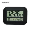 Decorative Digital Wall Alarm Clock Table Desktop Calendar Temperature Thermometer Humidity Hygrometer Radio Controlled Clock