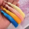 10CM Ice Silk Tassel Tassels Ancient Style Sachet Fan Pendant Bookmark Pendant Ear Diy Handmade Material Fringe Trim