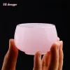 Hibiscus Jade en porcelaine tasse tasse rose rose jade kung fu jeu de thé chinois rétro tasse de thé de style divertir