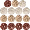 5pcs 5cm Rattan Ball Christmas Wedding Decorativo Ornamento em casa Decorações de mesa de festas