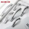 Maikak Zinc Alloy Crystal Glass Handles Cupboard Pulls引き出しノブキッチンキャビネットハンドル家具ハンドルとクリスタル