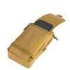 Tactical 1000d molle pochet extérieur homme EDC Sac à outils Military Sac à gilet Pack Purse Purse Mobile Phone Sac Case Hunting Compact Sac