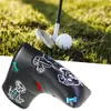 Golf Head Cover Dust-proof Water-proof Accessory Dog Bone Golf Mallet Putter Head Covers for Outdoor