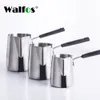 Walfos à manche longue cire melting pot pottoir de bougies de bougie fond de la cire parfumée fondant en métal