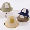 Bérets Baby Fisherman Chapeaux de haute qualité 2024 Printemps d'été mince à séchage à séchage Bouchons de soleil Chatte de seau pour enfants