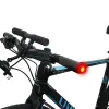 2pcs/lote de bicicleta de bicicleta LED LED LED LIGHT Turn Signal Signal Ciclismo barra de barra de extremidade Plug de alerta de aviso lâmpadas de aviso