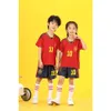 Jerseys de football 22-23 Espagne Home No. 10 Équipe nationale Kit de football pour les kits pour enfants taille 14-30