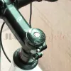 Cubierta de auriculares muqzi tornillo de tornillo cabezal de bicicleta aumentando el dispositivo tornillo de la montaña bicicleta de montaña bicicleta plegable plegamiento de bicicleta juego
