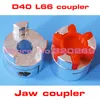 1pcs Flexible Jaw Spider Plum Coupleur Arbre couplage D40 L65 66 8 10 12 12,7 14 15 15.875 16 17 18 19 20 22 mm