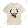 Mix Style Summer Mens Tasarımcı Tişörtleri Günlük Tshirts Erkekler Gevşek Tees Kadın Mektubu Baskılı Kısa Kollu T-Shirt Lüks Unsex Pamuk Üstleri Tee S-XL