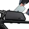 Rhinowalk Waterdichte bovenbuisfietszak Hard shell Bike Bag Stabiele fietsframe Bag fietsaccessoires voor racefiets