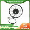 205H QS V3 48V-96V 5000W 50H 3.5T / 5T BICYLY HUB MOTEUR MOTEUR MTX39 Roue de vélo 20 "24" 26 "27,5" 28 "29" 700C Kit Ebike Kit Ebike