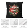 Travesseiro jeová ama você joga decoração personalizada