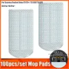 100pcs Disponitáveis Rag MOP PADS PARA ECOVACS DEEBOT OZMO T8 T8+/ T8 AIVI T9 AIVI N8 PRO/ N8 PRO+ ROBOT ACESSORES ACORTORES DE VAIO