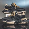 Casual Shoes Men Sneakers Sport bieganie oddychającą z siatki koronkowe sitny na świeżym powietrzu Trend modowy 5536a