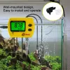 Yieryi Ph mètre avec rétro-éclairage en ligne Ph-991 Aquarium Ph Tester Tempile Monitor Aciméter durable outil pour le réservoir de natation