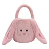 Bunny Handtasche nützliche multifunktionale Kaninchen -Aufbewahrungstasche Ostern süße Kaninchen Süßigkeiten Aufbewahrungskorb Haushaltsdarstellungen
