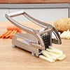 Stainless Steel Manual Potato Cutter French Fries Slicer Potato Chips Maker Meat Chopper Dicer Cutting Machine Tools For Kitchen 240408