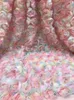 Rose Design Fabric, Mesh Jurk Material, Wedding Achtergrond Doek, 130 cm*45 cm/pc's