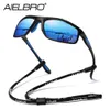 Aielbro-Gafas de Sol Polarizadas Para Ciclismo Para Hombre, Lentes de Sol Tr-90, Ligeras