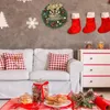 Decoratieve bloemen Kerstmiskrans kunstmatige slinger herbruikbare hang decoraties duurzame home decor benodigdheden