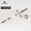 1 -stuk Jinhao 992 Silver Clip Fountain Pen 12 Kleuren voor Kies 0,5 mm hoogwaardige inktpennen School en kantoor schrijven Stationery