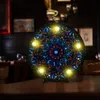 Nowy malarstwo diamentowe Lampa LED Light Mandala 5D Diamentowe haft haftowy Krajobraz krążkowy