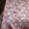 Rose Design Fabric, Mesh Jurk Material, Wedding Achtergrond Doek, 130 cm*45 cm/pc's