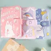 Ноутбуки 1pc Kawaii Cartoon Notebook Корейская творческая магнитная полная страница.