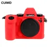 Connectors Silicone Armor Skin Case Camera Body Cover Protector for Lumix S5 Digital Cameras