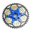 8 9 10 11 Cassette de bicicleta de arcoiris de 12 velocidades Cassette de montaña Bike Free Wheel Sprocket 40/42/50t MTB Colorida K7 Cassette para Shimano