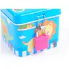 1 pezzi Parrot Piggy Bank Interactive Bird Toy PULZZ PUZLS PUZLER COIN BOX BASSO PARROT GIOCO COLORE CASUALE CASUALE