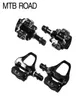Bicycle autorentals pedal m101 cycling clipless with clamps spd mtb m520 m540 m8000 pedals rd2 road bike r540 r550 r7000 pedal9476556