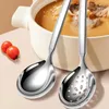 Spoons soppa slevar antik för att omrätta glansig slevskedskedkokningsredskap Multi-ränta kök hem