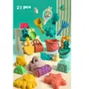 Summer Beach Toys For Kids Animal Model Seaside Beach Toys Digging Sand Tool with Shovel Water Game Play Swimming Bath Toys 240403