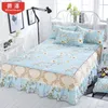 Sängkjol Bedcover Floral Mitted Sheet Cover Bed Stread Bedroom Home Textile kjol Cubrecama singel full queen sizeDestread