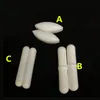 7pcs /مجموعة مختلطة حجم PTFE خلاط محرك مغناطيسي من النوع A B C