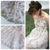 1yard price organza flower embroidery wide lace fabric DIY skirt clothing fabric blackout curtain handmade accessories