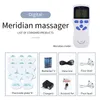 Dubbla utgångar Akupunktur Elektrisk terapimaskin EMS Stimulator Full Body Relax Muscle Therapy Pulse Health Care