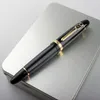 Luksusowa marka Jinhao 159 Pióro Rollerball Black Metal Elegante z Twist Silver Gift Office Ink Pens