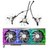 Pads voor Palit RTX 3070 3070TI 3080 3080TI 3090 3090TI Gamerock Videokaartventilator met RGB Case 90mm TH9215B2HPFC01